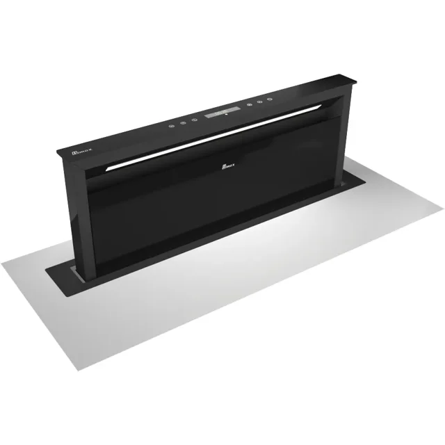 هود توکار مشکی 90 سانت بیمکث مدل BH-D 1601